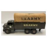 Vintage Lumar MARX Pressed Steel U.S. Army Transport Truck (Very Cool)