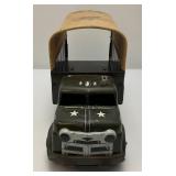 Vintage Lumar MARX Pressed Steel U.S. Army Transport Truck (Very Cool)