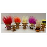 Vintage Collectible Trolls Including RUSS & More