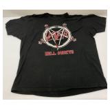 Vintage 1985 SLAYER Tour Shgirt Size XL-XXL ?