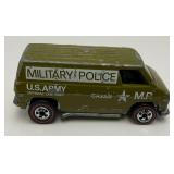1974 Red Line Hot Wheel Khaki Kooler Military Police Van 1974 Red Line Hot Wheel Khaki Kooler Military Police Van