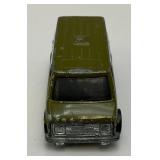 1974 Red Line Hot Wheel Khaki Kooler Military Police Van 1974 Red Line Hot Wheel Khaki Kooler Military Police Van