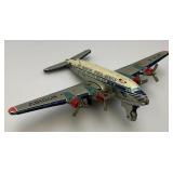 Vintage Tin Litho Friction PAN American World Airways Plane (Missing Tail Piece And 1950 Vintage Tin Litho Friction PAN American World Airways Plane (Missing Tail Piece And 1950
