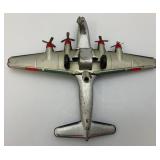 Vintage Tin Litho Friction PAN American World Airways Plane (Missing Tail Piece And 1950 Vintage Tin Litho Friction PAN American World Airways Plane (Missing Tail Piece And 1950