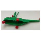 Vintage Tin Litho Friction PAN American World Airways Plane (Missing Tail Piece And 1950 Vintage Tin Litho Friction PAN American World Airways Plane (Missing Tail Piece And 1950