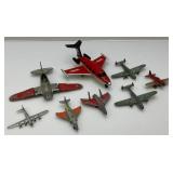 Misc. Miniature Steel, Die Cast Airplanes Including Tonka, Hubley & More (Some Missing Parts) Misc. Miniature Steel, Die Cast Airplanes Including Tonka, Hubley & More (Some Missing Parts)