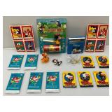 Misc. Disney Collectibles Including RARE Discontinued From Disney Glass Coasters (NIB), Mickey Mouse Metal Brooch, Bubble Pipe & More Misc. Disney Collectibles Including RARE Discontinued From Disney Glass Coasters (NIB), Mickey Mouse Metal Brooch, Bubble Pipe & More
