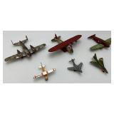 Misc. Miniature Steel, Die Cast Airplanes Including Wyandotte & More (Some Missing Parts) Misc. Miniature Steel, Die Cast Airplanes Including Wyandotte & More (Some Missing Parts)