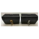 Panasonic Model WS-A10 -K Speakers And Vintage Leather Carrying Case Panasonic Model WS-A10 -K Speakers And Vintage Leather Carrying Case