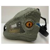 Jurassic World Velociraptor Chomp N Roar Electronic Mask With Moving Jaw Jurassic World Velociraptor Chomp N Roar Electronic Mask With Moving Jaw