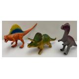 Misc. Collectible Rubber Dinosaurs Misc. Collectible Rubber Dinosaurs