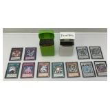 Misc. Unsorted Yu-Gi-Oh! Cards In Protective Sleeves In Ultra-Pro Card Holders Misc. Unsorted Yu-Gi-Oh! Cards In Protective Sleeves In Ultra-Pro Card Holders