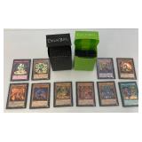 Misc. Unsorted Yu-Gi-Oh! Cards In Protective Sleeves In Ultra-Pro Card Holders Misc. Unsorted Yu-Gi-Oh! Cards In Protective Sleeves In Ultra-Pro Card Holders