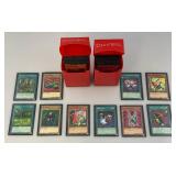 Misc. Unsorted Yu-Gi-Oh! Cards In Protective Sleeves In Ultra-Pro Card Holders Misc. Unsorted Yu-Gi-Oh! Cards In Protective Sleeves In Ultra-Pro Card Holders