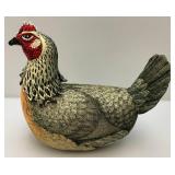 Vintage Cloth 14" Cat & 15" Chicken  Door Stops Vintage Cloth 14" Cat & 15" Chicken  Door Stops