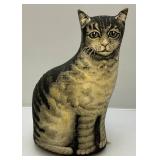 Vintage Cloth 14" Cat & 15" Chicken  Door Stops Vintage Cloth 14" Cat & 15" Chicken  Door Stops