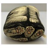 Vintage Cloth 14" Cat & 15" Chicken  Door Stops Vintage Cloth 14" Cat & 15" Chicken  Door Stops