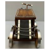 Vintage Wooden Western Covered Wagon TV Lamp Works 22 1/2" L x 9 1/2" H x 10 1/2" W Vintage Wooden Western Covered Wagon TV Lamp Works 22 1/2" L x 9 1/2" H x 10 1/2" W