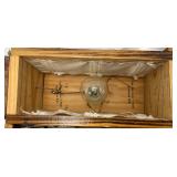 Vintage Wooden Western Covered Wagon TV Lamp Works 22 1/2" L x 9 1/2" H x 10 1/2" W Vintage Wooden Western Covered Wagon TV Lamp Works 22 1/2" L x 9 1/2" H x 10 1/2" W