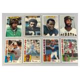 Vintage TOPPS 5" x 7" Sports Trading Cards Including Walter Payton & More Vintage TOPPS 5" x 7" Sports Trading Cards Including Walter Payton & More