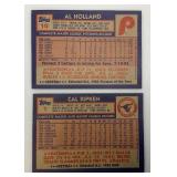 Vintage TOPPS 5" x 7" Sports Trading Cards Including Walter Payton & More Vintage TOPPS 5" x 7" Sports Trading Cards Including Walter Payton & More
