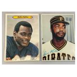 Vintage TOPPS 5" x 7" Sports Trading Cards Including Walter Payton & More Vintage TOPPS 5" x 7" Sports Trading Cards Including Walter Payton & More