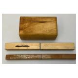 Vintage Japanese Floating Fishing Knives And Sharpening Stone Vintage Japanese Floating Fishing Knives And Sharpening Stone