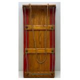 Vintage Wooden Sled 15 1/2" x 36" Vintage Wooden Sled 15 1/2" x 36"