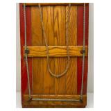 Vintage Wooden Sled 15 1/2" x 36" Vintage Wooden Sled 15 1/2" x 36"