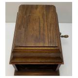 Antique Edison Amberola 30 Cylinder Record Player Phonograph With Blue Spindle (Cranks And Spins) Needs Clean Up Antique Edison Amberola 30 Cylinder Record Player Phonograph With Blue Spindle (Cranks And Spins) Needs Clean Up