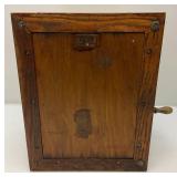Antique Edison Amberola 30 Cylinder Record Player Phonograph With Blue Spindle (Cranks And Spins) Needs Clean Up Antique Edison Amberola 30 Cylinder Record Player Phonograph With Blue Spindle (Cranks And Spins) Needs Clean Up