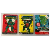 1989-90 TMNT Wax Packs Sealed Trading Card Packs 1989-90 TMNT Wax Packs Sealed Trading Card Packs