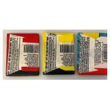 1989-90 TMNT Wax Packs Sealed Trading Card Packs 1989-90 TMNT Wax Packs Sealed Trading Card Packs