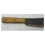 VERY RARE Machete (Only One We Know Of) 10" Blade 3" Prong VERY RARE Machete (Only One We Know Of) 10" Blade 3" Prong