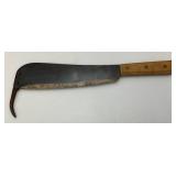 VERY RARE Machete (Only One We Know Of) 10" Blade 3" Prong VERY RARE Machete (Only One We Know Of) 10" Blade 3" Prong