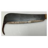 VERY RARE Machete (Only One We Know Of) 10" Blade 3" Prong VERY RARE Machete (Only One We Know Of) 10" Blade 3" Prong