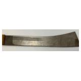 Vintage Czechoslovakian Crocodile Machete Marked On Blade 18" Blade With Blood Grooves Vintage Czechoslovakian Crocodile Machete Marked On Blade 18" Blade With Blood Grooves