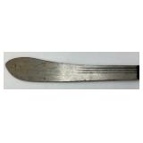 WWII Martindale Brand 335F Jungle Machete Made In Birmingham England Marked On Blade With Alligator Art 16" Blade With Blood Groove WWII Martindale Brand 335F Jungle Machete Made In Birmingham England Marked On Blade With Alligator Art 16" Blade With Blood Groove