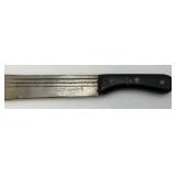 WWII Martindale Brand 335F Jungle Machete Made In Birmingham England Marked On Blade With Alligator Art 16" Blade With Blood Groove WWII Martindale Brand 335F Jungle Machete Made In Birmingham England Marked On Blade With Alligator Art 16" Blade With Blood Groove