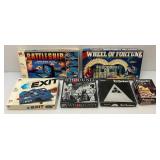 Misc. Vintage Board Games Including Battleship, Wheel Of Fortune And More Misc. Vintage Board Games Including Battleship, Wheel Of Fortune And More