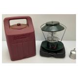 Coleman Lantern With Plastic Carrying Case And Aluminum Funnnel Coleman Lantern With Plastic Carrying Case And Aluminum Funnnel