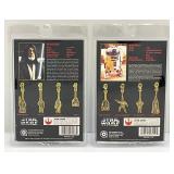 Vintage Collectible Star Wars Die Cast Miniature Key Chains Including Artoo-Detoo, Luke Skywalker, Obi-Wan Kenobi & See-Threepio (New Old Stock) Vintage Collectible Star Wars Die Cast Miniature Key Chains Including Artoo-Detoo, Luke Skywalker, Obi-Wan Kenobi & See-Threepio (New Old Stock)