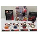 Misc. STAR WARS Collectible Miniatures Including Die-Cast, Erasers & More (NIB) Misc. STAR WARS Collectible Miniatures Including Die-Cast, Erasers & More (NIB)