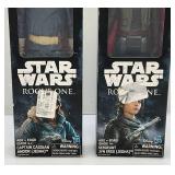 STAR WARS 12" Rogue One Action Figures Including Captain Cassian Andor (Jedha) & Sergeant Jyn Erso (Jedha) (NIB) Boxes Have Shelf Wear STAR WARS 12" Rogue One Action Figures Including Captain Cassian Andor (Jedha) & Sergeant Jyn Erso (Jedha) (NIB) Boxes Have Shelf Wear