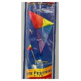 Vintage Flight School 7.0 Delta Wing Kite Top Of The Line Kite Festival Kite In Original Pack (Just Needs String) Vintage Flight School 7.0 Delta Wing Kite Top Of The Line Kite Festival Kite In Original Pack (Just Needs String)
