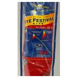 Vintage Flight School 7.0 Delta Wing Kite Top Of The Line Kite Festival Kite In Original Pack (Just Needs String) Vintage Flight School 7.0 Delta Wing Kite Top Of The Line Kite Festival Kite In Original Pack (Just Needs String)