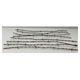 (Relisted Do To No Show) Wartime Barbed Wire (7) 24" Pieces (Relisted Do To No Show) Wartime Barbed Wire (7) 24" Pieces