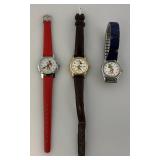 Misc. Vintage Disney Mickey Mouse Watches Misc. Vintage Disney Mickey Mouse Watches