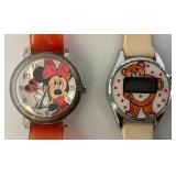 Three Collectible Vintage Womens Cartoon Character Watches Including Betty Boop, Minnie Mouse & Pooh Three Collectible Vintage Womens Cartoon Character Watches Including Betty Boop, Minnie Mouse & Pooh