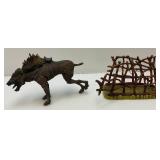 Vintage RARE Lord Of The Rings Wolf Hound With Cage 8" x 11" Vintage RARE Lord Of The Rings Wolf Hound With Cage 8" x 11"